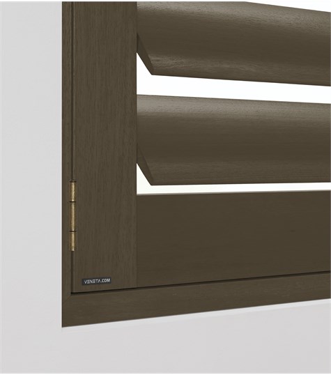 Zwarte Shutter 114mm (Black NW1203 1203)