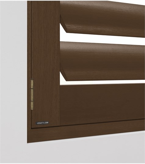 Bruine Shutter 114mm (Wenge NW237 237)