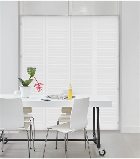 Shutter Bright Wood 63mm (Pure White 1)