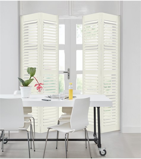 Witte Shutter Bright Wood 63mm