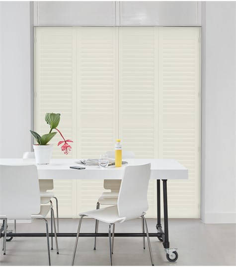 Shutter Bright Wood 63mm (Bright White BW004 4)