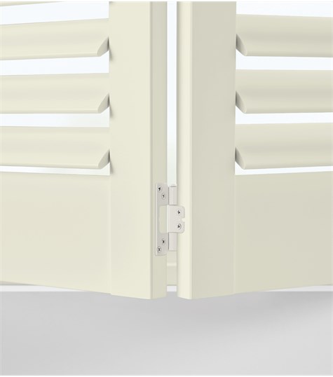 Witte Shutter Bright Wood Op Maat