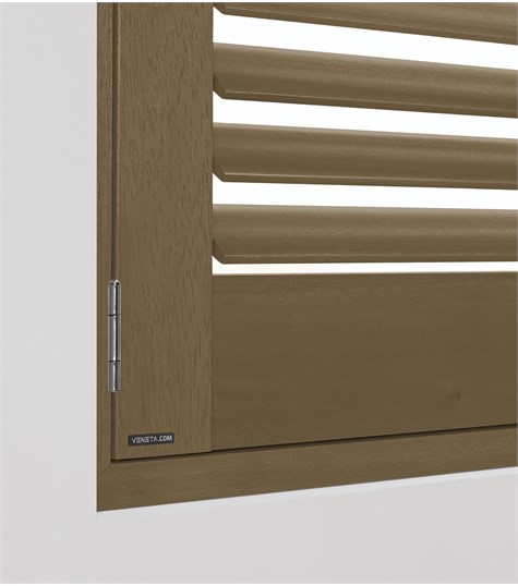 Bruine Shutter 63mm (Weathered Teak NW109 109)