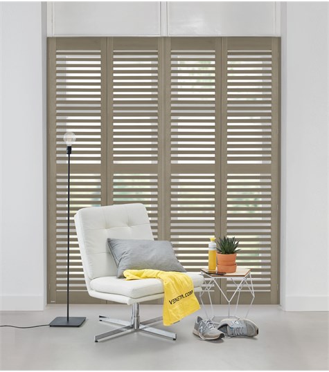 Grijze Shutter 63mm Op Maat (Weathered Gray NW1114 1114)