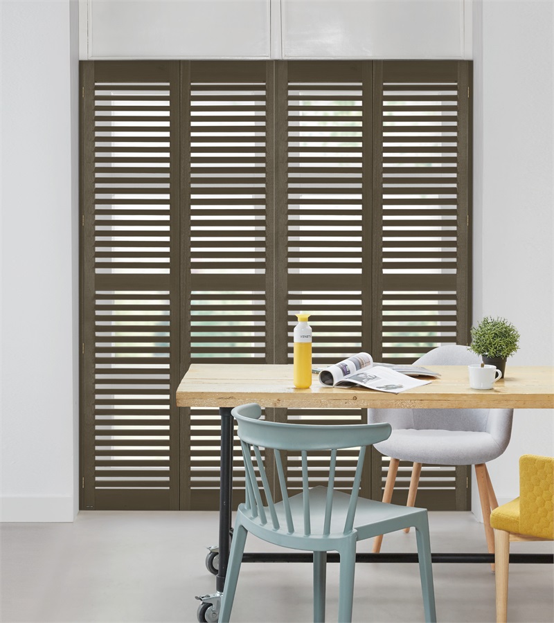 Zwarte Shutter 63mm Op Maat (Black NW1203 1203)