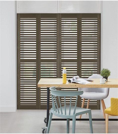 Zwarte Shutter 63mm Op Maat (Black NW1203 1203)