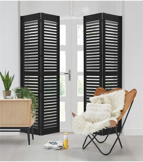 Zwarte Shutter 63mm