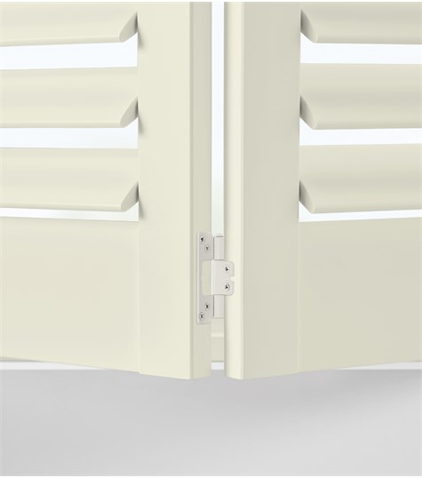 Witte Shutter Bright Wood Op Maat