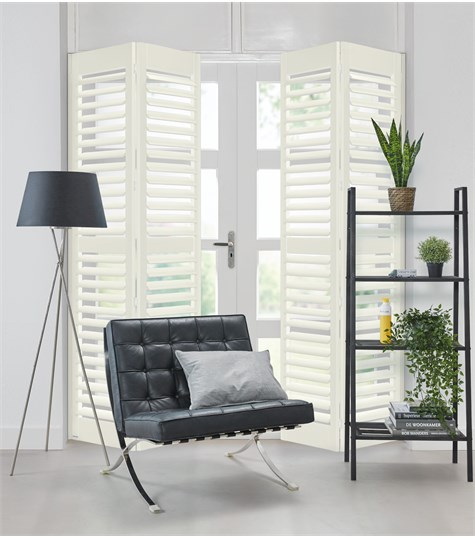 Witte Shutter 76mm