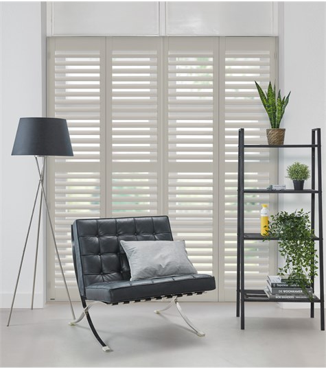 Grijze Shutter 76mm Op Maat (Storm Gray 75)