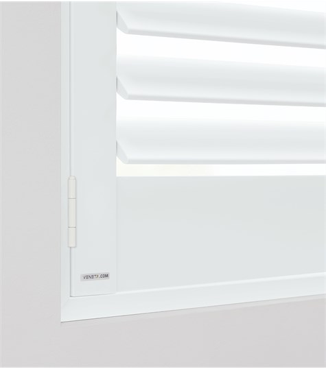 Witte Shutter 76mm (Aura White NW076 76)
