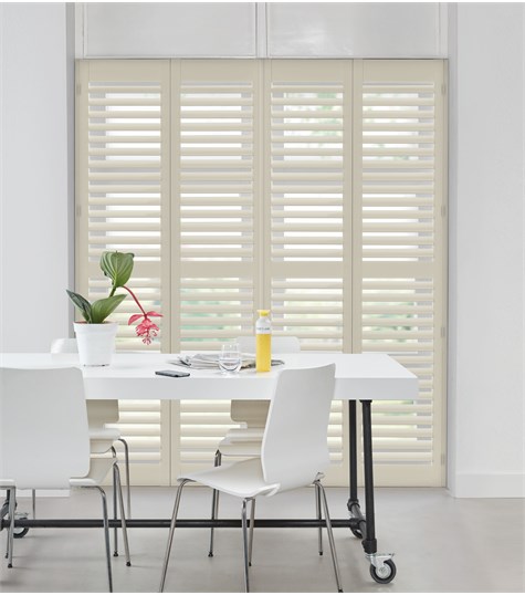 Grijze Shutter 76mm Op Maat (Taupe Gray 80)