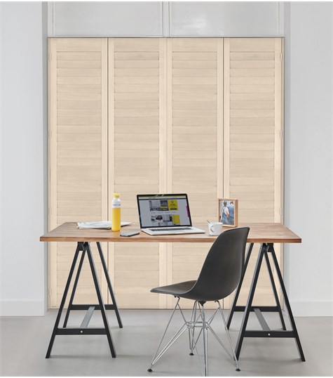 Shutter 76mm (Limed White NW110 110)