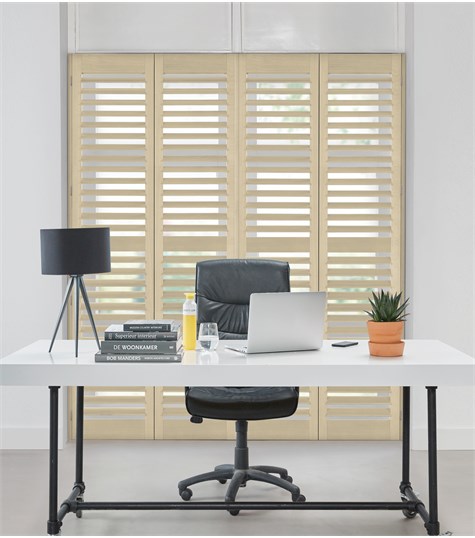 Grijze Shutter 76mm Op Maat (Sunbleached Gray NW1112 1112)