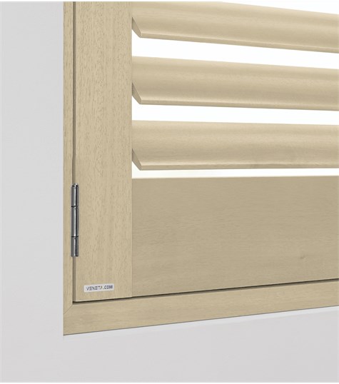 Grijze Shutter 76mm (Sunbleached Gray NW1112 1112)
