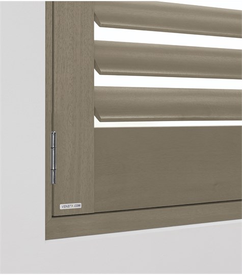 Grijze Shutter 76mm (Weathered Gray NW1114 1114)