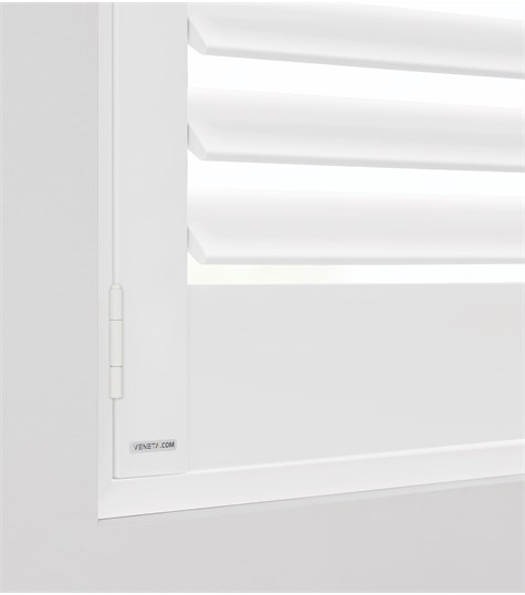 Witte Shutter 76mm (True White NW600 600)