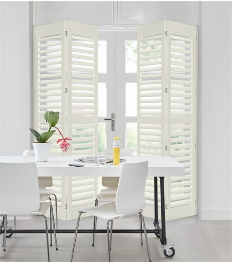 Witte Shutter 76mm