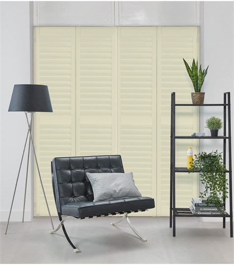 Shutter 76mm (Natural Linen NW603 603)