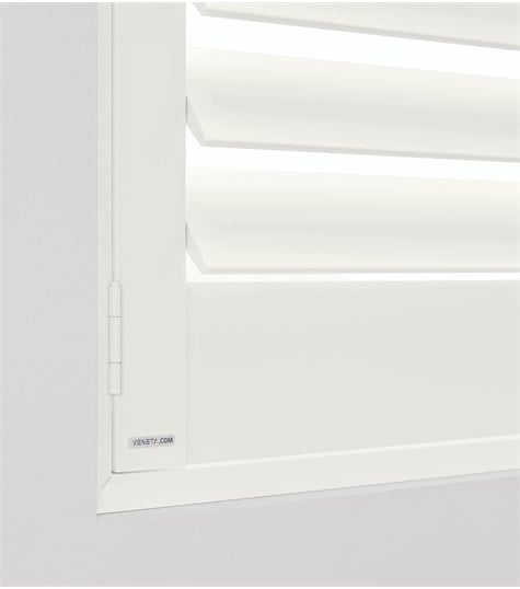 Witte Shutter Woodlore Plus 76mm (Extra White WP002 2)