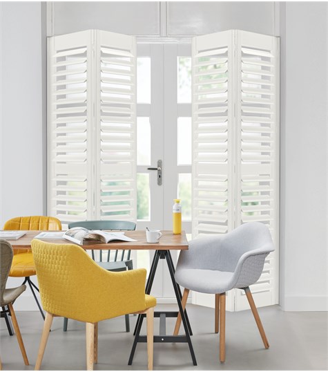 Witte Shutter Woodlore Plus 76mm