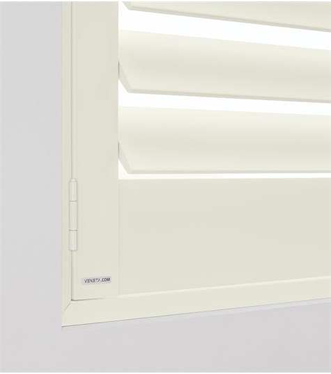 Witte Shutter Woodlore Plus 76mm (Pearl 6)