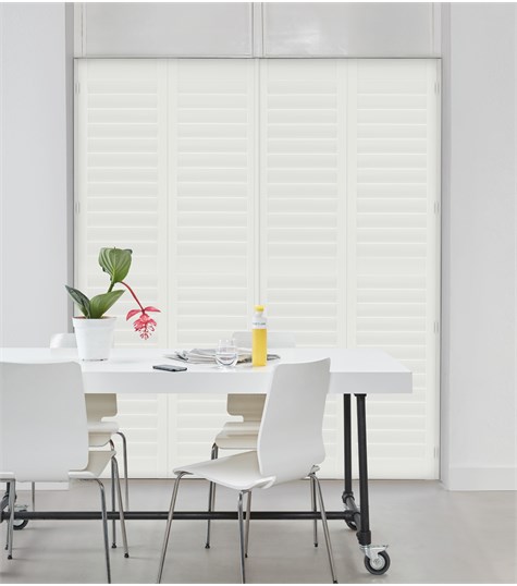 Shutter Bright Wood 89mm (TS White BW090 90)