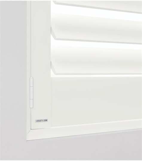 Witte Shutter Bright Wood 89mm (TS White BW090 90)