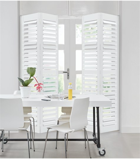 Witte Shutter Deco 89mm