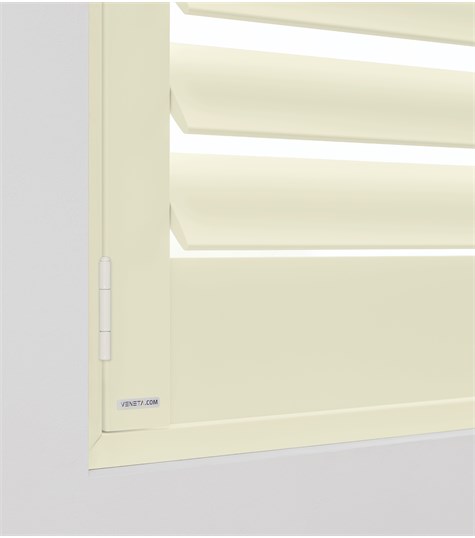 Witte Shutter 89mm (Natural Linen NW603 603)
