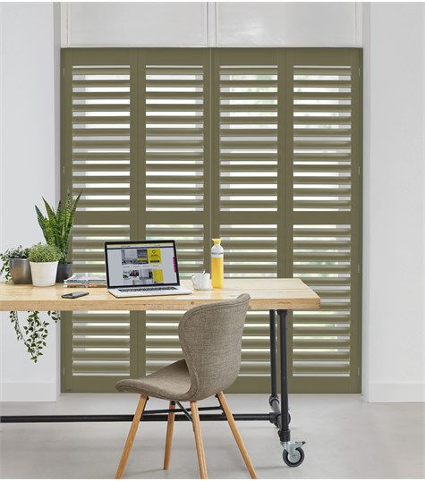 Groene Shutter 89mm Op Maat (Turtle Green NW608 608)