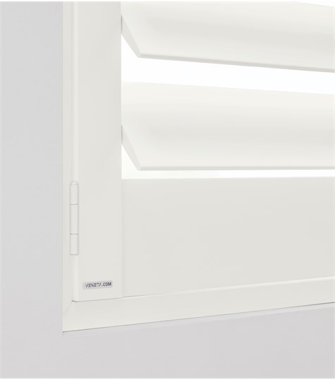 Witte Shutter 114mm (Silk White 3)