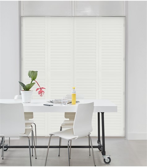 Shutter Bright Wood 63mm (TS White BW090 90)