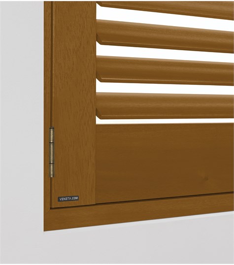 Bruine Shutter 63mm (Old Teak NW230 230)