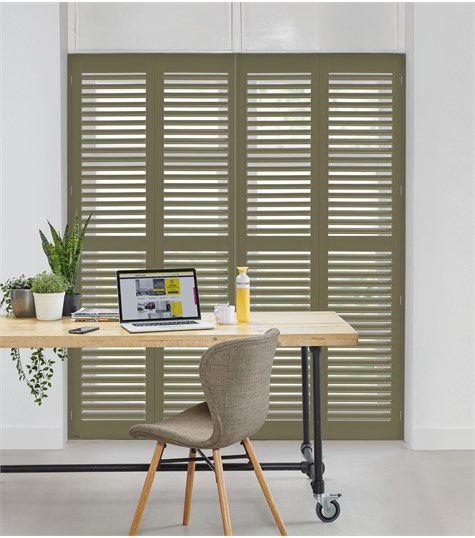 Groene Shutter 63mm Op Maat (Turtle Green NW608 608)