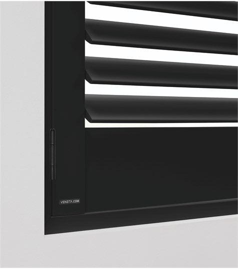 Zwarte Shutter 63mm (Classic Black 836)