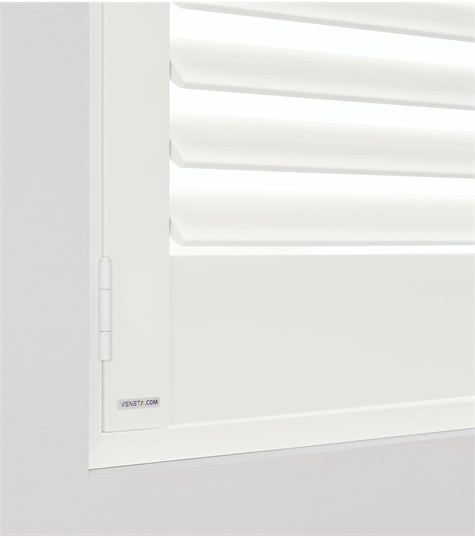 Witte Shutter Woodlore Plus 63mm (TS White WP090 90)