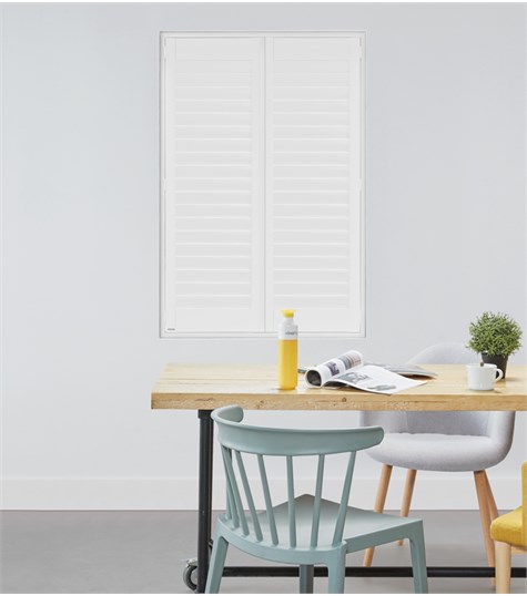 Shutter Bright Wood 76mm (Pure White 1)