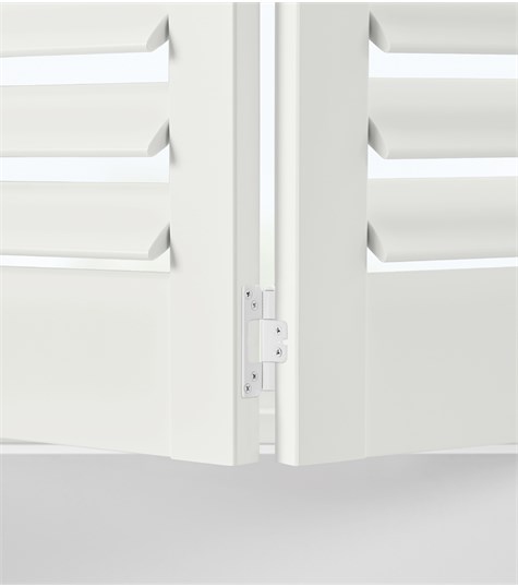 Witte Shutter Bright Wood Op Maat