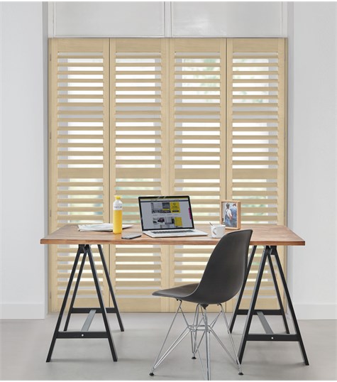 Grijze Shutter 76mm Op Maat (Silk Gray NW1109 1109)