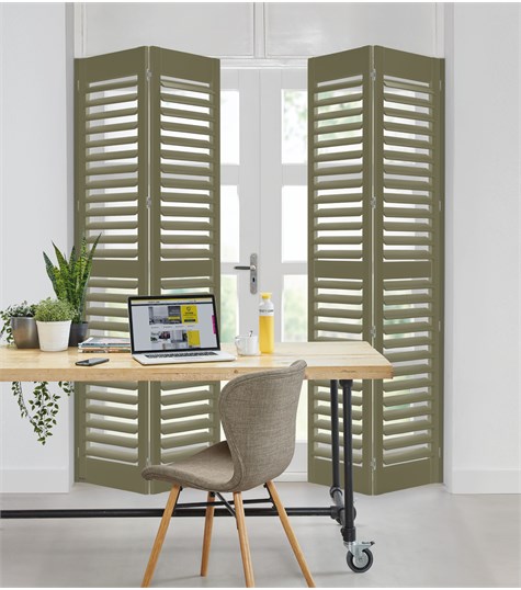 Groene Shutter 76mm
