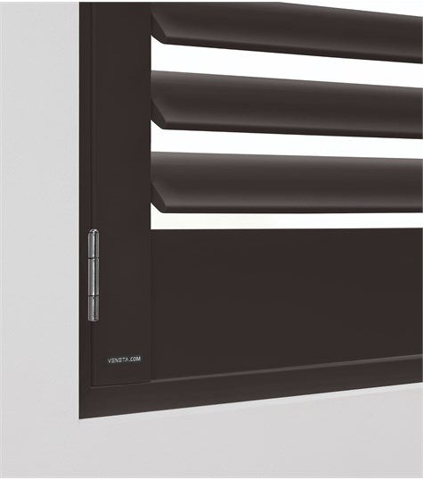 Bruine Shutter 76mm (Chateau Brown NW609 609)