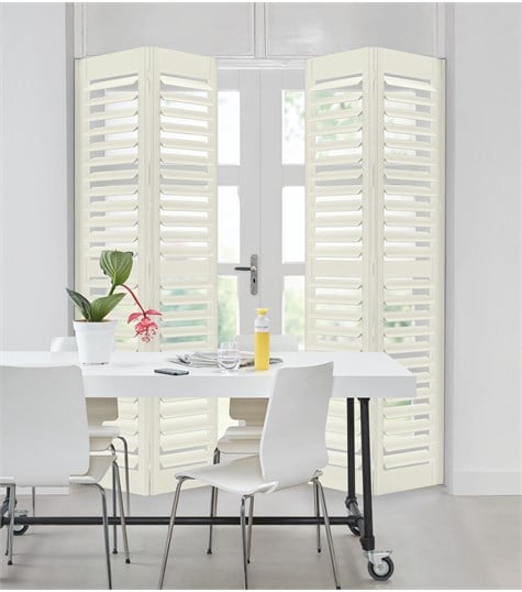 Witte Shutter Woodlore Plus 76mm