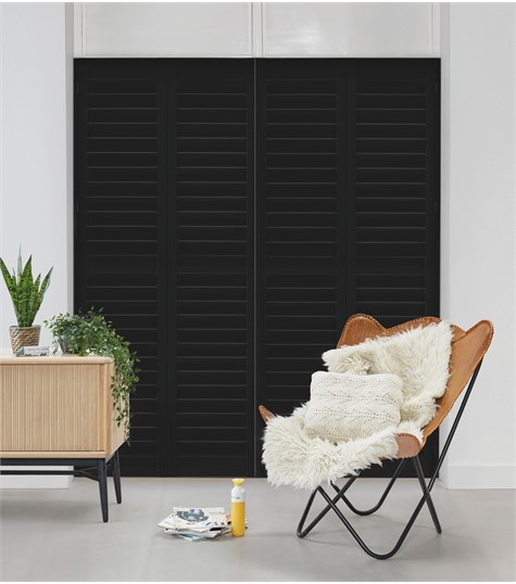 Shutter Woodlore Plus 76mm (Classic Black 836)