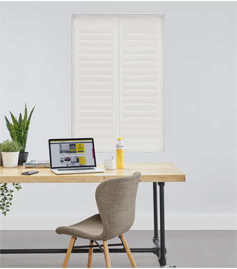 Shutter Bright Wood 89mm (Silk White 3)