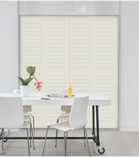 Shutter Bright Wood 89mm (Bright White BW004 4)