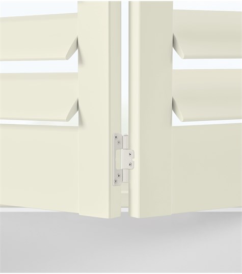 Witte Shutter Bright Wood Op Maat