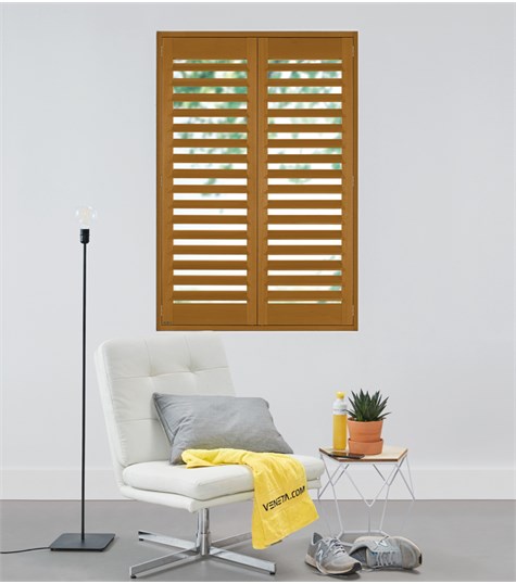 Bruine Shutter Ultra Wood 89mm Op Maat (French Oak 862)