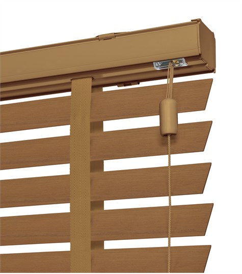 Houten Jaloezie Essentials Ladderband 50mm (Goud Eiken ND204)