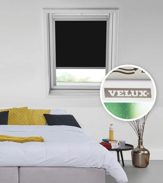 Velux dakraam rolgordijn